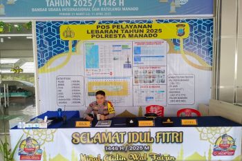 Bandara Samrat Manado siap hadapi arus balik Lebaran 2025