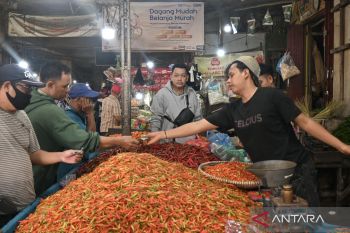 Pedagang: Harga bahan pokok di Banjarmasin turun usai Lebaran