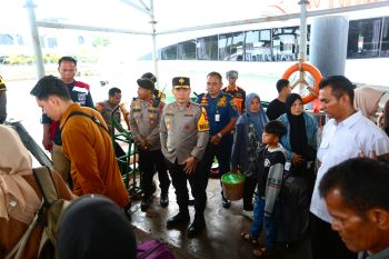 Wakapolda Kepri pantau kondisi arus balik Lebaran di Batam