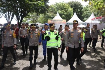 Wakapolri tinjau objek wisata Anyer pastikan keamanan wisatawan