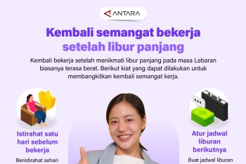 Kembali semangat bekerja setelah libur panjang