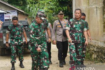 Danrem 042/Gapu  pantau PSU di TPS Desa Talang Sungai Bungo