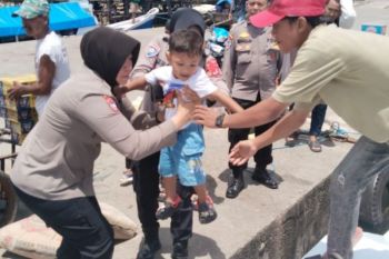 Satbinmas Polres Pelabuhan Makassar ketatkan pengawasan di Pelra Paotere