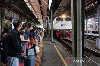 KAI Daop 4 Semarang berangkatkan 94.838 penumpang