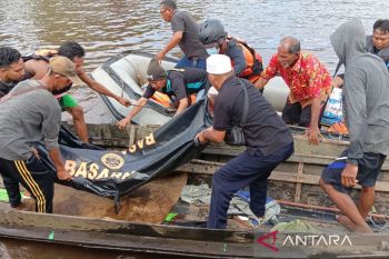 Korban serangan buaya di Desa Hanaut ditemukan tewas dengan kondisi utuh