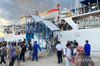 Pelni catatkan 1.550 penumpang tinggalkan Pelabuhan Bima