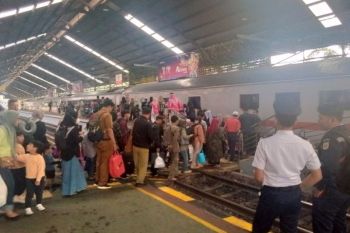 KAI Tanjungkarang sebut kenaikan 20 persen penumpang pada arus balik