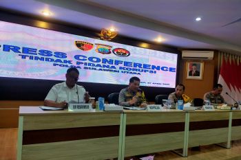 Polda Sulut tetapkan lima tersangka dana hibah ke GMIM