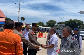 Kapolres Bangka Barat cek arus balik Pelabuhan Tanjungkalian