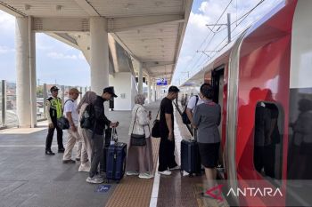 KCIC: 23.500 penumpang Whoosh diangkut pada puncak arus balik Lebaran