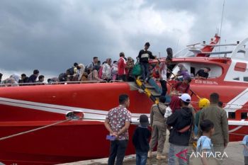 KSOP Kendari catat 5.141 penumpang arus balik di 4 pelabuhan