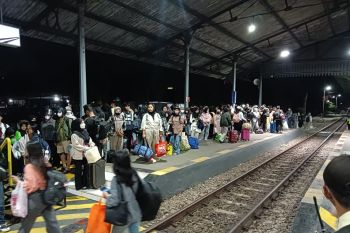 Daop 7 Madiun layani 186 ribu penumpang selama Lebaran