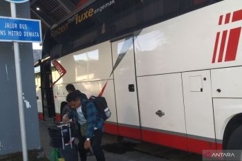 Terminal Mengwi Bali catat 12.608 penumpang berangkat saat arus balik