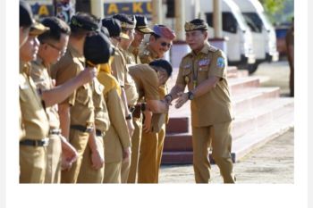 Gubernur Kaltara Ajak ASN Semangat Bekerja Mengabdi ke Masyarakat