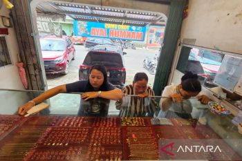 Wow...Harga emas perhiasan di Palembang Rp10 juta per suku