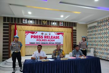 Polres Agam berhasil ungkap belasan kasus Narkotika selama tiga bulan