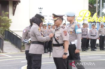 Mutasi dari Wakapolresta Bukittinggi, AKBP Apri Wibowo resmi jabat Kapolresta Padang