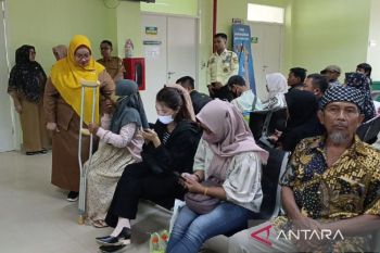 Pasien RSUD dr Murjani Sampit membludak pasca libur Lebaran