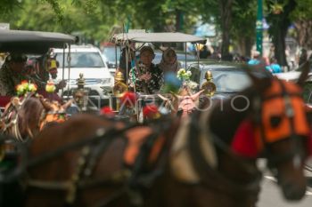 Wali Kota Yogyakarta gagas penggunaan popok untuk kuda andong di kawasan Malioboro