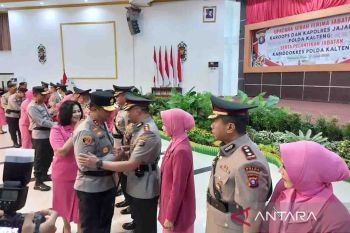 Kapolda minta pejabat baru di lingkup Polda Kalteng terus tingkatkan pelayanan publik