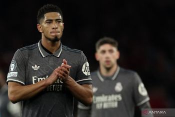 Bellingham sebut Real Madrid beruntung tak kalah lebih banyak dari Arsenal