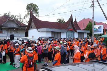 Asosiasi Pejalan Kaki Sumatera gelar kegiatan Pejalan Nagari Walk ke-2