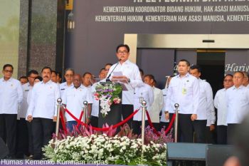 Yusril sebut kerja sama internasional dongkrak kekuatan hukum nasional