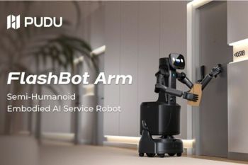 Pudu Robotics Unveils FlashBot Arm: A Semi-Humanoid Embodied AI Service Robot for Commercial Applications