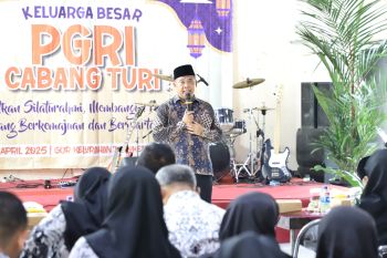 Perkuat silaturahim, Bupati Sleman lakukan safari syawalan