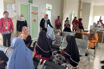 Wabup Debby sidak ke fasilitas kesehatan di RSUD Kriopanting Payung