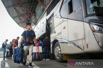 32 ribu lebih pemudik telah kembali ke Jakarta melalui Terminal Pulo Gebang