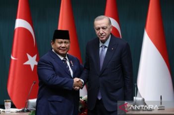 Prabowo, Erdogan discuss strategies to increase trade volume