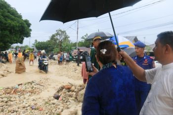 BPBD Sulteng berikan sebanyak 610 bronjong untuk tangani banjir di Donggala