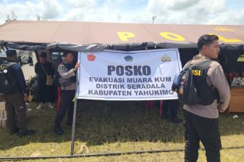 Satgas Damai Cartenz evakuasi lima jenazah korban KKB di Bingki