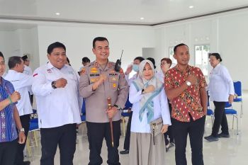 Kapolres Tarakan menggelar pertemuan dengan para tokoh agama yang tergabung dalam FKUB