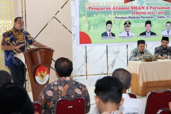 Wako Pariaman kukuhkan Alumni SMAN 2 Pariaman