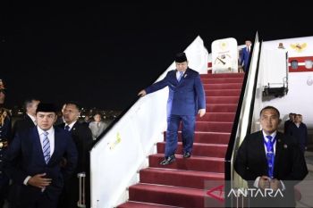Prabowo, El-Sisi to discuss geopolitics, bilateral relations in Cairo