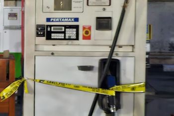 Polisi segel SPBU di Denpasar diduga oplos Pertalite