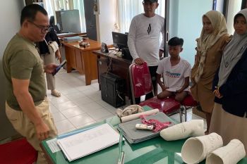 Pemkab Probolinggo fasilitasi pengukuran bantuan kaki palsu untuk difabel