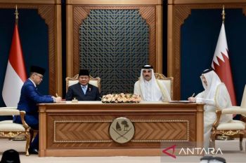 Indonesia, Qatar ink MoU on strategic dialogues in Doha