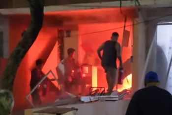 Rumah di Kalideres ludes terbakar akibat ledakan gas