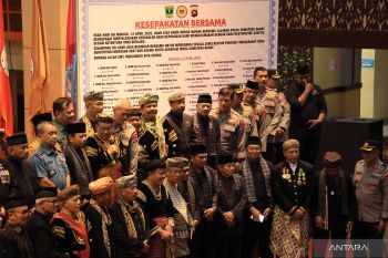 Masyarakat adat bersama Polda Sumbar utamakan keadilan restoratif