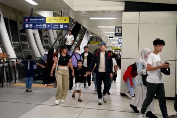 LRT Jabodebek layani 1,2 juta pengguna selama angkutan Lebaran