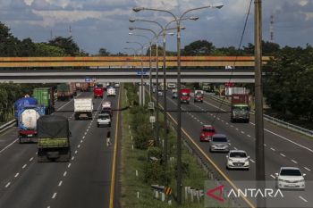 Jumlah kendaraan yang melintasi tol pada Lebaran 2025