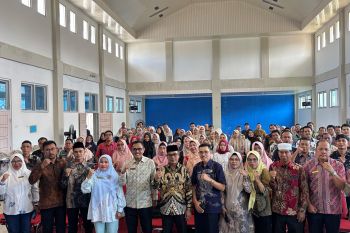 Hadiri Halal bi Halal, Wabup Risnaldi Sampaikan Pesan Kebersamaan dan Peningkatan Kinerja