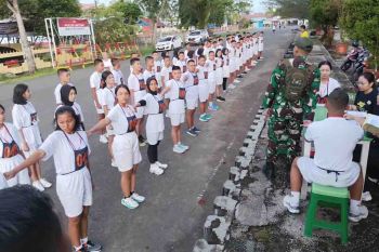 Sebanyak 83 calon Paskibraka Kapuas kembali melanjutkan seleksi kesamaptaan