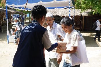 PLN kolaborasi dengan Kementerian-lintas BUMN gelar Relawan Bakti BUMN di Sumba Timur