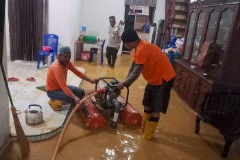 BPBD bantu bersihkan rumah warga terdampak banjir di Kendari