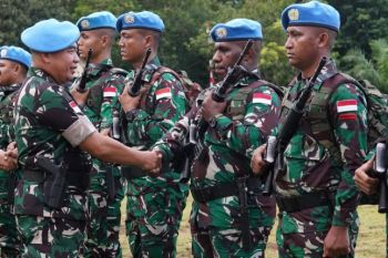 105 Personel Zipur 10/KYD bergabung Satgas Kizi TNI XX-V/Kongo