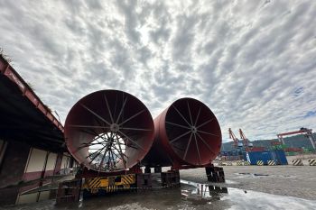 PT Semen Padang Produksi Shell Kiln seberat 138 Ton